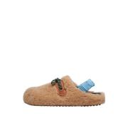 Dolly Clogs Brown Filling Pieces , Brown , Unisex