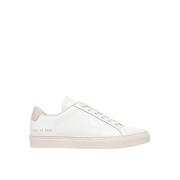 Italiaanse Retro Gloss Sneakers Common Projects , White , Dames