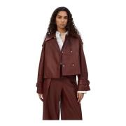 Lilith ANN Trench Jas IVY OAK , Red , Dames