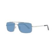 Zilveren Aviator Zonnebril Guess , Gray , Heren