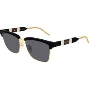 Zonnebril Gucci , Black , Heren