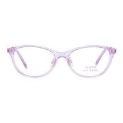 Stijlvolle Paarse Cat Eye Brillen Swarovski , Purple , Dames