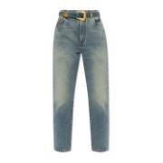 Rechte jeans Balmain , Blue , Dames