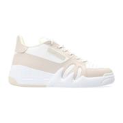 Witte Leren Sneakers voor Heren Giuseppe Zanotti , White , Heren