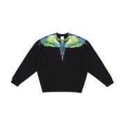 Icon Wings Sweatshirt Marcelo Burlon , Black , Heren
