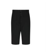 Zwarte Katoenen Shorts voor Heren Givenchy , Black , Heren