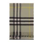 Iconische Check Cashmere Sjaal Burberry , Multicolor , Heren