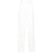 Logo Broek in Wit The Attico , White , Dames