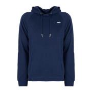 Loszittende hoodie Fila , Blue , Heren