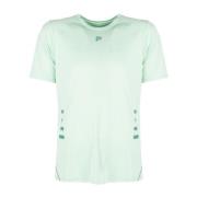 Klassiek Ronde Hals T-Shirt Fila , Green , Heren