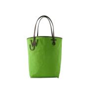 Groen/Bruine Canvas Tote Bag JW Anderson , Green , Dames