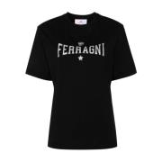 Zwarte T-shirts en Polos van Chiara Ferragni Chiara Ferragni Collectio...