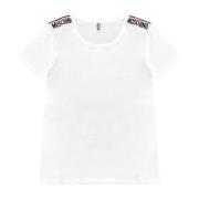 Witte T-shirts en Polos Moschino , White , Dames