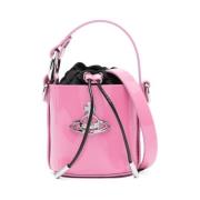 Flamingo Pink Mini Daisy Bucket Tas Vivienne Westwood , Pink , Dames