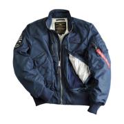 Bomber Jackets Alpha Industries , Blue , Heren