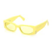 Stijlvolle zonnebril voor modebewuste vrouwen Gcds , Yellow , Dames