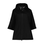 Stijlvolle Cape Jas Moncler , Black , Dames