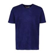 Nicolas T-shirt Orlebar Brown , Blue , Heren
