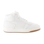 Hoge leren sneakers Saint Laurent , White , Heren