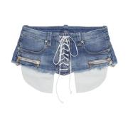 Denim rokken Unravel Project , Blue , Dames