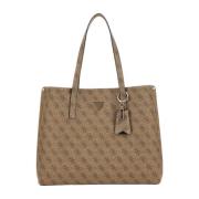 Guess Winkeltas van imitatieleer Guess , Brown , Dames