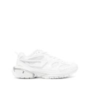 Witte Pro-X1 Sneakers met Paneeldesign Diesel , White , Dames