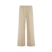 Wide Trousers Aspesi , Beige , Dames