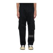 Katoenen Helm Broek 44 Label Group , Black , Heren