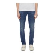 Denim George Jeans Dondup , Blue , Heren