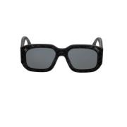 Stijlvolle zonnebril met 52mm lens Fendi , Black , Unisex