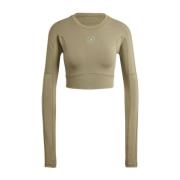 Groene Trainingsweaters Adidas by Stella McCartney , Green , Dames