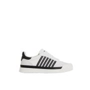 Leren sneakers Dsquared2 , White , Heren