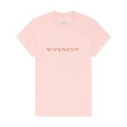 Roze Crew Neck T-shirts en Polos Givenchy , Pink , Dames