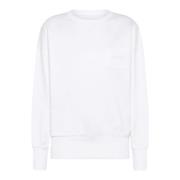 Witte Brigitte Sweatshirt, Oversized Fit Philippe Model , White , Dame...