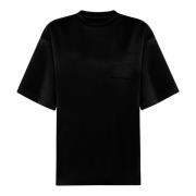 Monique Essence T-shirt - Zwart Katoen Philippe Model , Black , Dames