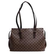 Pre-owned Canvas louis-vuitton-bags Louis Vuitton Vintage , Brown , Da...