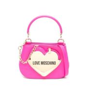 Fuchsia Tassen voor Vrouwen Love Moschino , Pink , Dames