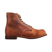 Iron Ranger Laars - Copper Rough Tough Red Wing Shoes , Brown , Heren