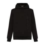 Hoodie met logo Moncler , Black , Heren