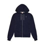 Portos Hoodie, Blauw Navy Kappa , Blue , Heren