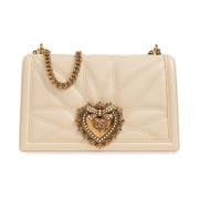 ‘Devotion Large’ schoudertas Dolce & Gabbana , Beige , Dames