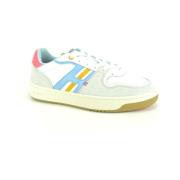 Wit + Blauw Sneaker N. DZ Hoff , Multicolor , Dames