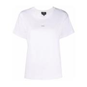 Witte T-Shirt Jade A.p.c. , White , Dames