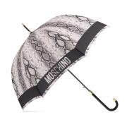 Paraplu met logo Moschino , Gray , Unisex