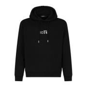 Stijlvolle Sweatshirt Dsquared2 , Black , Heren