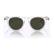 Unisex Op-13 Sun Gepolariseerde Zonnebril Oliver Peoples , White , Her...