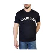 Heren T-shirt met korte mouwen en ronde hals Tommy Hilfiger , Blue , H...