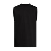 Mouwloos T-shirt 44 Label Group , Black , Heren