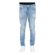 Slim Fit Vintage Denim Jeans Tommy Jeans , Blue , Heren