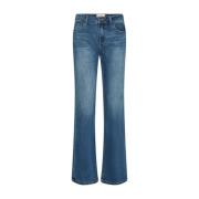 Kick Flared Jeans Freequent , Blue , Dames